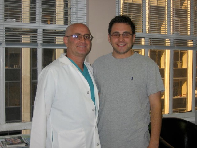 Seth Rubinstein, New York University dental school graduate with Dr. Jeff Dorfman.